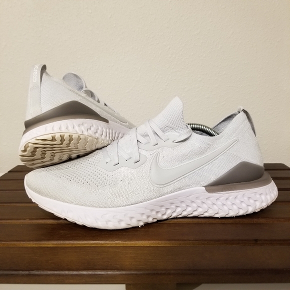 nike epic react flyknit 2 pure platinum